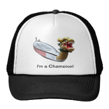 Soy un gorra del barco del dragón del campeón