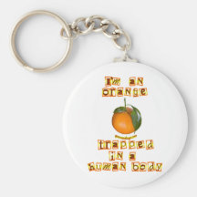 Soy un naranja llaveros