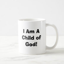 ¡Soy un niño de dios! Taza