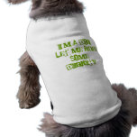 Soy un perro camisetas de mascota