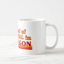 Soy un poco una GRAN COSA en Muskegon Tazas