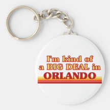 Soy un poco una GRAN COSA en Orlando Llavero Personalizado