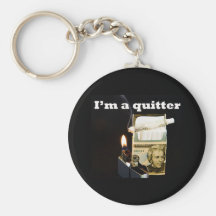 Soy un quitter llavero personalizado