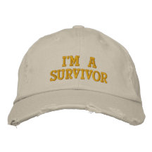 Soy un superviviente gorra de béisbol