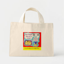 Soy un tote del ultramarinos de la abuela bolsa de mano