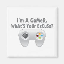 Soy un videojugador cuál es su excusa imanes  