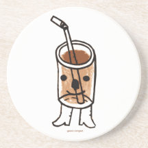 soy una bebida de lujo posavasos manualidades