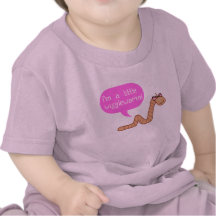 Soy una poca camiseta del bebé del gusano del mene