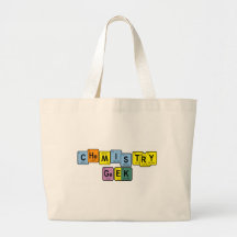 Soy UNA QUÍMICA GEEK1 Bolsas Lienzo