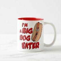 Soy una taza grande del comedor del perro