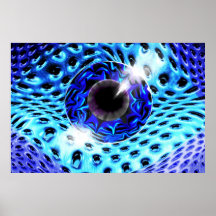 Space Auge Plakat