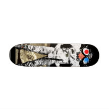 Space Lord Collage 2 Skateboardbrett