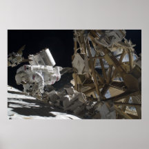Spacewalk (STS-129) Posters