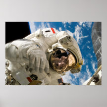 Spacewalker de la NASA Poster
