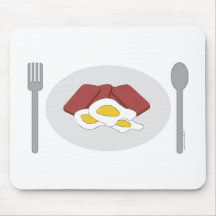 Spam y huevos Mousepad