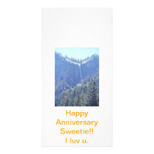 Special del aniversario tarjetas fotograficas 
