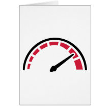 Speedo que compite con la motocicleta felicitacion 