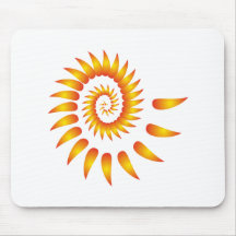 Spirale Krallen spiral talons claws Mousepads