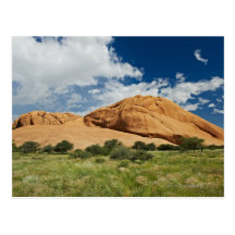 Spitzkoppe o Spitzkuppe, montaña árida Postal