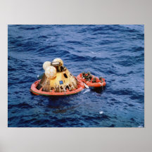Splashdown y recuperación de Apolo 11 Poster
