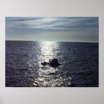 Splashdown y recuperación de Skylab 4 Poster