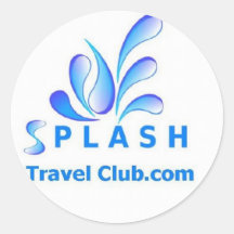 splashtravelclub etiqueta redonda