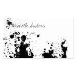 Splat ii plantillas de tarjetas personales