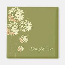 Spring Flowers Magnets