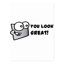Square Cartoons Postal