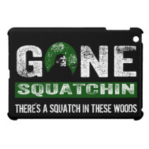 Squatchin ido allí es un Squatch en estas maderas fundas ipad mini