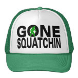 Squatchin ido (logotipo verde) gorros  
