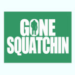 Squatchin ido tarjetas postales