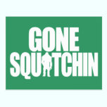 Squatchin ido tarjetas postales