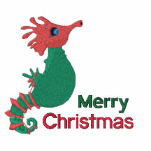 Squiggles el Seahorse del navidad Polo