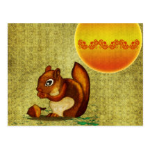 Squirrel Tarjeta Postal