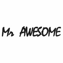 Sr. AWESOME Camiseta Polo