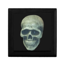 Sr. azul claro Bone con el fondo negro Caja De Joyas