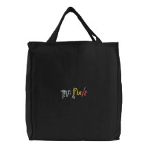 Sr. Fix It Bolsas Bordadas