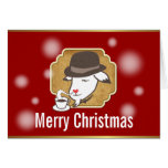 Sr. Goat y su tarjeta de las Felices Navidad del c