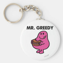 Sr. Greedy Classic 1 Llavero Personalizado
