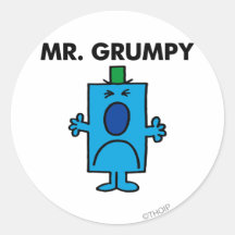 Sr. Grumpy Classic Etiqueta