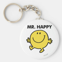 Sr. Happy Classic 2 Llavero Personalizado