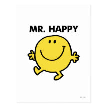 Sr. Happy Classic 2 Tarjetas Postales