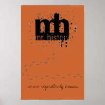 Sr. History Logo Poster