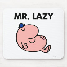 Sr. Lazy Classic Tapete De Ratón