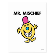 Sr. Mischief Classic Tarjetas Postales