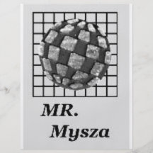 SR. MYSZA TARJETA PUBLICITARIA