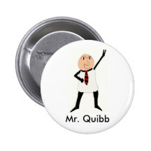 Sr. Quibb Button Pins
