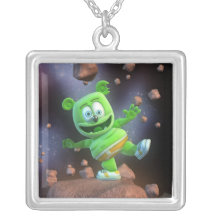 Sr. señor Gummibär Asteroids Necklace Collar Personalizado