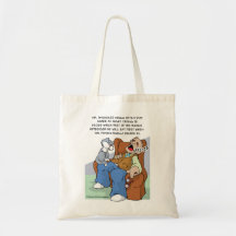 Sr. Snuggles Bolsa De Mano